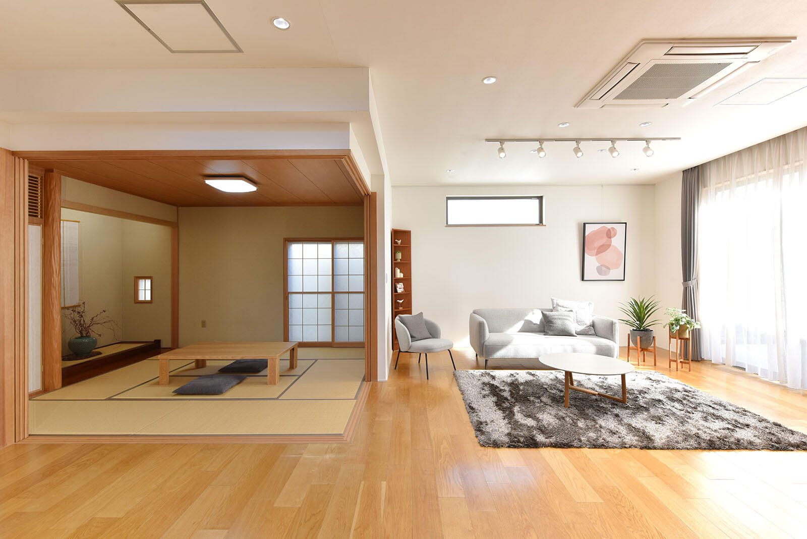 和室とリビング